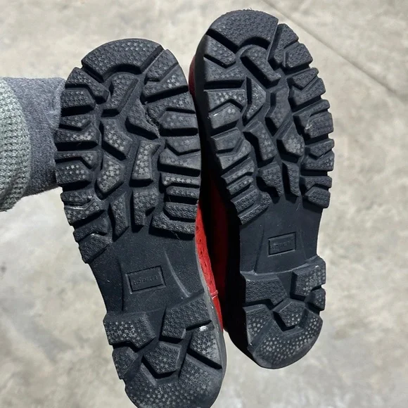 Roper Red and Black Ankle Boots - Picture 3 of 4